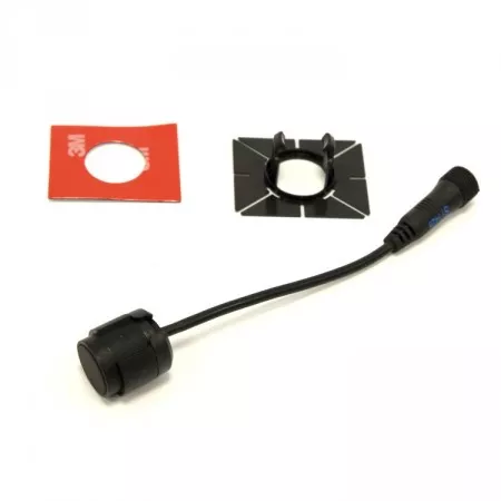 Parkovací senzory přední a zadní akustické, černá matná, 16mm, STEELMATE PTS800EX BTI