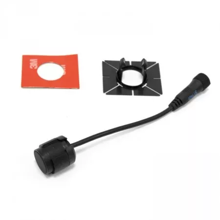Parkovací senzory zadní s LED displejem M21, 16mm, STEELMATE PTS410M21 BTI, černé matné