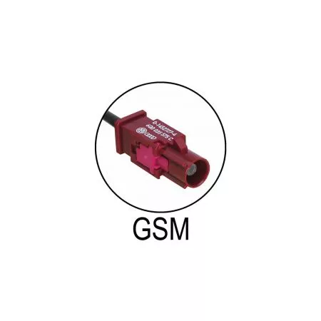Anténa vnitřní GSM/LTE univerzální gumová, nalepovací na sklo, CAL-7681080