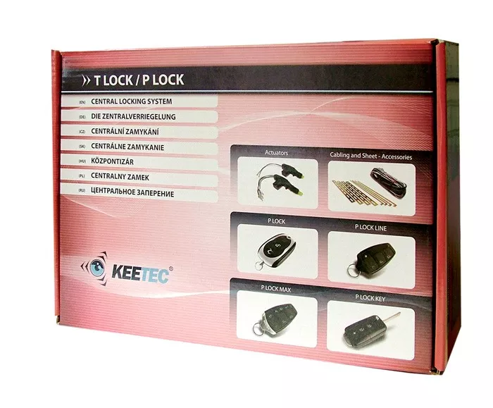 P Lock Key Centrální zamykání na dálkové ovládání, Keetec, P LOCK KEY | AlarmTuning.cz