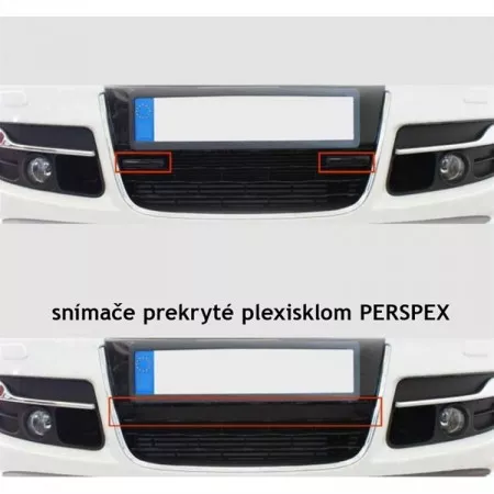 Černé plexisklo na zakrytí snímačů laserových rušiček, PERSX-03