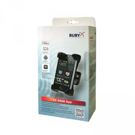 Handsfree bluetooth do auta, Bury, CC9068 App XL, pevná montáž