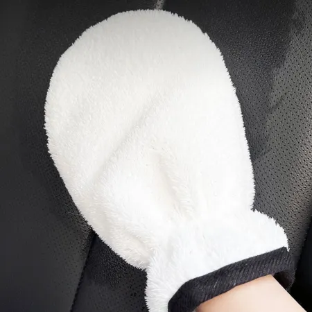 Interiérová mikrovláknová rukavice, bílá, It's Win WINC-063