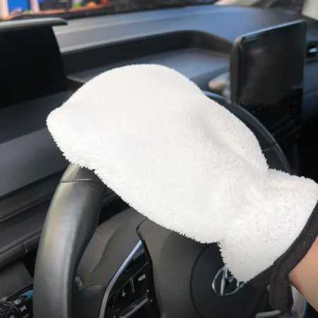 Interiérová mikrovláknová rukavice, bílá, It's Win WINC-063