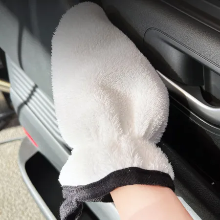 Interiérová mikrovláknová rukavice, bílá, It's Win WINC-063