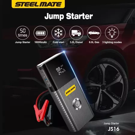 Jumpstarter sada pro nouzové startování 16000mAh, JS16