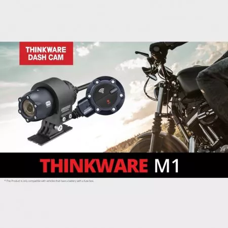 Kamera na motocykl nebo čtyřkolku, 2 kanálová Full HD, Thinkware M1 2CH