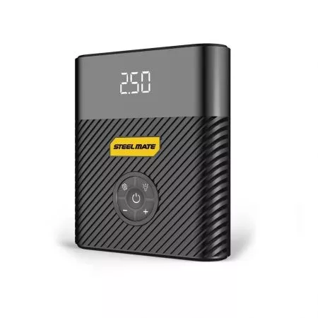 Kompresor na dofukování kol s Power bank a Jumpstarter, TI SP1