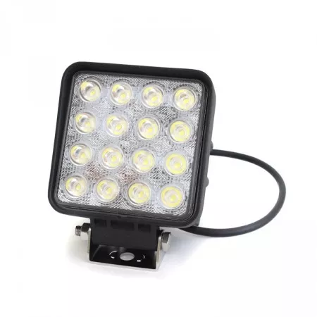 LED pracovní světlo hranaté 12V - 24V, 48W, WL 11S 48W