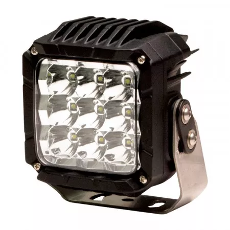 LED pracovní světlo hranaté 12V - 24V, 9x10W LED, EW2310