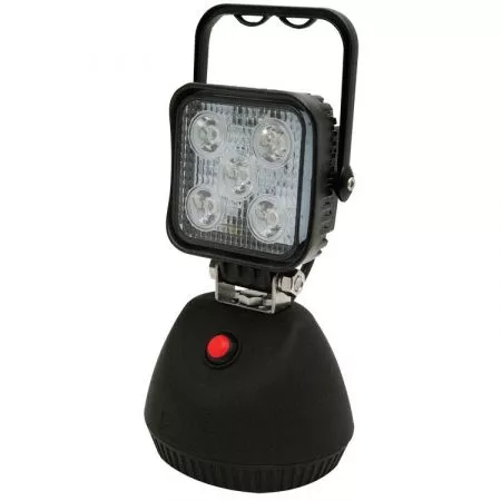 LED pracovní světlo hranaté magnetické, 5x3W LED, EW2461
