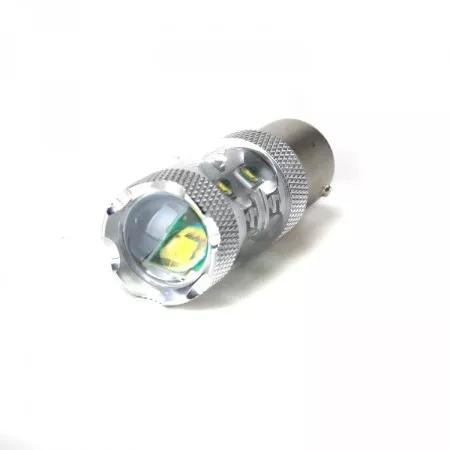 LED žárovka Ba15s, 12V, 10 LED, bílá, LED BA15S 10-800