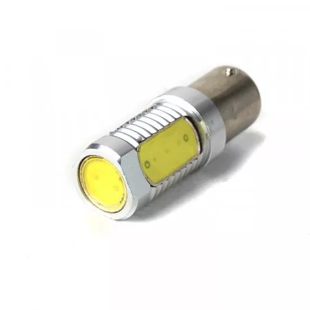 LED žárovka Ba15s, 12V, 8 LED, bílá, LED BA15S 8-550