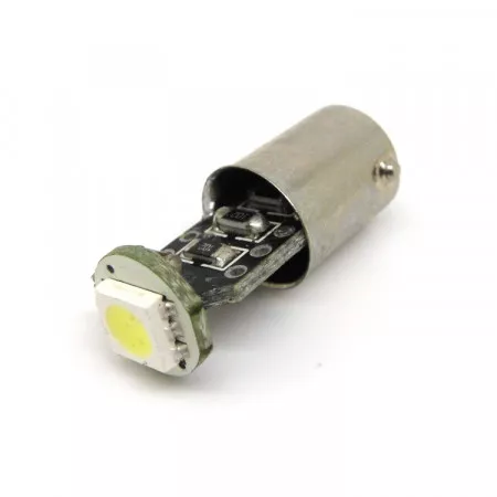 LED žárovka CAN BUS Ba9S, 12V, 1 LED, bílá, Michiba, HL 363