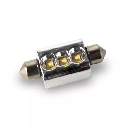 LED žárovka CAN BUS SUFIT 39mm, 12V, 3 LED, bílá, LED 39SUFIT 3-400