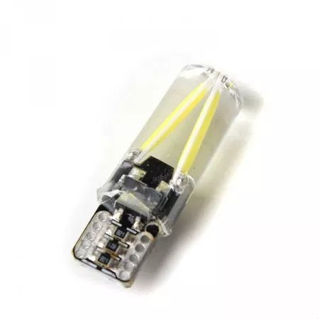 LED žárovka CAN BUS T10, 12V, 2 LED, bílá, LED T10 2-150