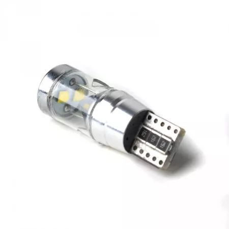 LED žárovka CAN BUS T10, 12V, 3 LED, bílá, LED T10 3-450