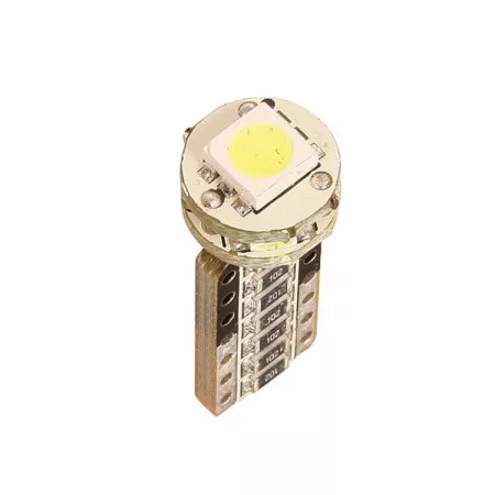LED žárovka CAN BUS T10, 12V, 4 LED, bílá, Michiba, HL 371