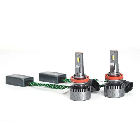 LED žárovka H11 12V 45W bílá, canbus, 5000lm, 6000K, 2ks, HP LED H11