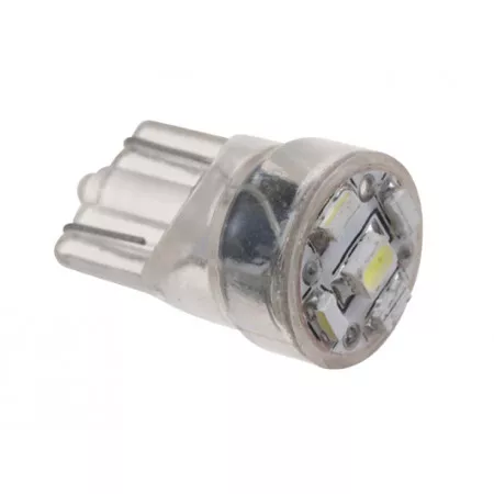 LED žárovka T10, 12V, 5 LED, bílá, Michiba, HL 320