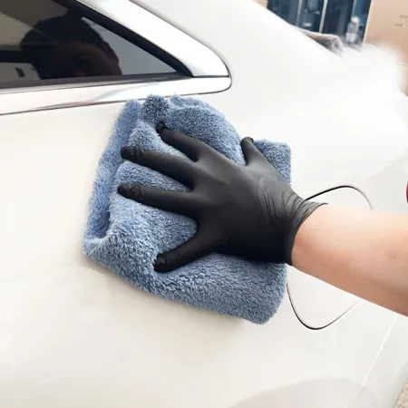 Leštící utěrka, 450gsm, 40cm x 40cm, modře šedá, It's Win WINC-241