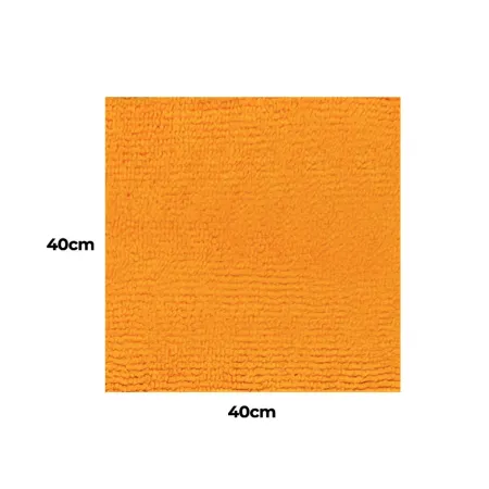 Leštící utěrka, 430gsm, 40cm x 40cm, oranžová, sada 5ks, It's Win WINC-206-2