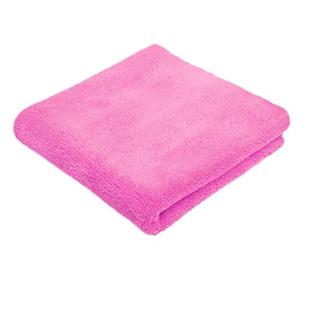 Mikrovláknová utěrka na leštění, 490gsm, 40x40cm, růžová, It's Win WINC-241-4