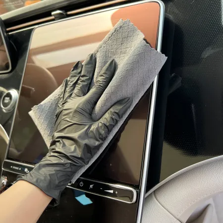 Mikrovláknová utěrka na okna, 290gsm, 40 x 40cm, šedá, It's Win WINC-243-2