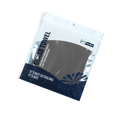 Mikrovláknová utěrka na okna, 290gsm, 40 x 40cm, šedá, It's Win WINC-243-2