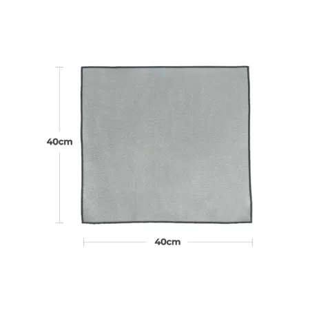 Mikrovláknová utěrka na okna, 420gsm, 40x40cm, šedá, 1ks, It's Win WINC-061