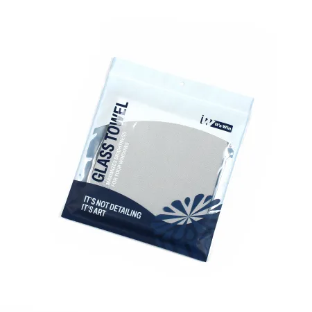 Mikrovláknová utěrka na okna, 420gsm, 40x40cm, šedá, 1ks, It's Win WINC-061