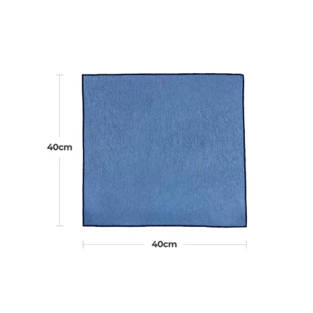 Mikrovláknová utěrka na okna, 420gsm, 40x40cm, tmavě modrá, 1ks, It's Win WINC-062