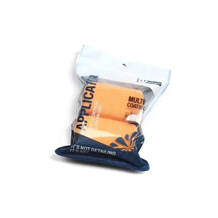 Mikrovláknový aplikátor, 11 x 5,5 cm, oranžový 2ks, It's Win WINC-188