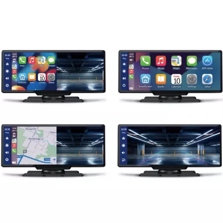 Monitor 10" se zrcadlením AppleCarPlay, AndroidAuto, 2K+FHD, DVR, Steelmate L07