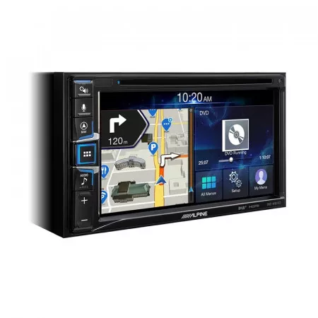 Multimediální rádio do auta ALPINE s 6,5" LED, navigací a DAB+, INE-W611D