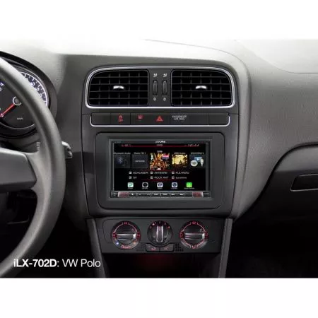 Multimediální rádio do auta ALPINE se 7" dotykovým displejem a zrcadlením telefonu, iLX-702D