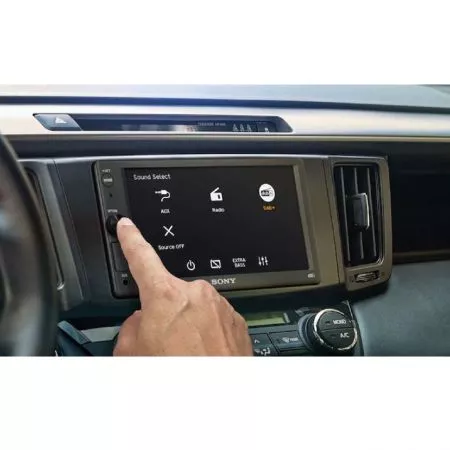 Multimediální rádio do auta SONY s USB, MP3, AUX, Bluetooth, Weblink, 2DIN, XAV-1550D