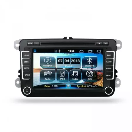 Multimediální rádio pro VW a ŠKODA RR-VW01 + WIFI ADAPTÉR ZDARMA
