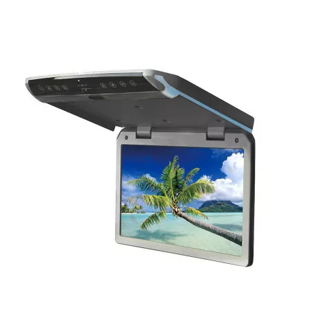 Multimediální stropní monitor slim 10.1" s USB, HDMI, šedý, MR1011GTB