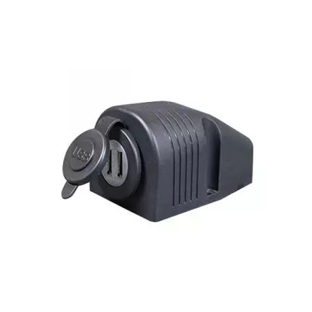 Nabíječka USB-A, USB-A, v montážním panelu, 5V, 2.1A, MY1106-1H