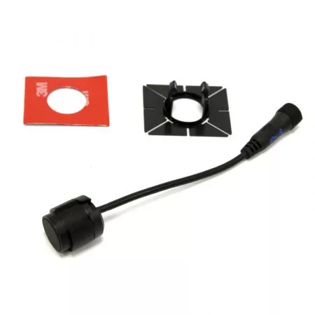 Parkovací senzory přední a zadní akustické, 16mm, KEETEC BS 810 IB, černé matné
