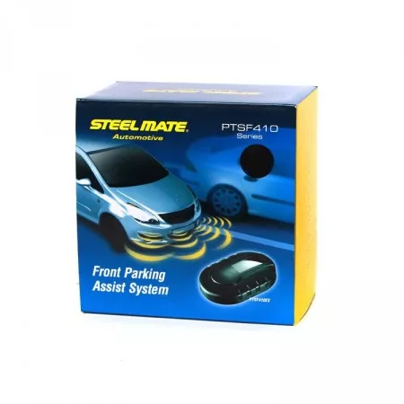 Parkovací senzory přední akustické 23mm, STEELMATE PTS410EX-F SILVER, stříbrné