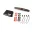 Parkovací senzory přední s LED displejem M5, 16mm, STEELMATE PTS410M5-F BTI WHITE, bílé