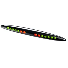 Parkovací senzory zadní nebo přední 16mm nastavitelné s LED displejem M21, STEELMATE PTS411M21 OEM SILVER, stříbrné