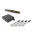 Parkovací senzory zadní s LED displejem M5, 23mm, STEELMATE PTS410M5 WHITE, bílé