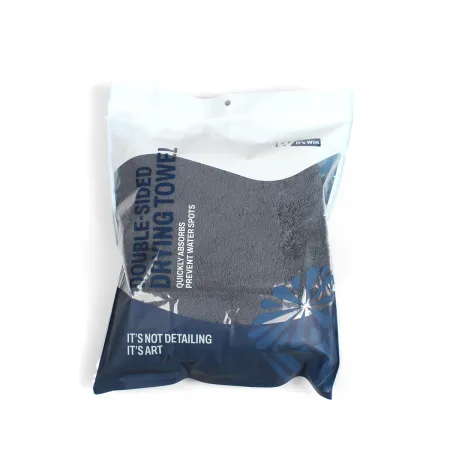 Ručník na sušení s dlouhým vlasem, 1400gsm, 50 x 70 cm, šedý, 1ks, It's Win WINC-268