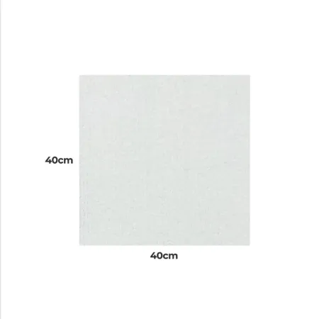 Sada mikrovláknových utěrek, 310gsm, 40x40cm, bílá, 5ks, It's Win WINC-122