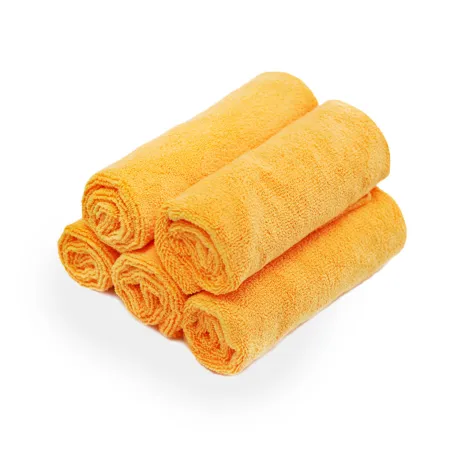 Sada mikrovláknových utěrek, 310gsm, 40x40cm, oranžová, 5ks, It's Win WINC-047