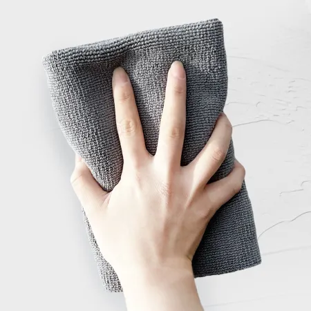 Sada mikrovláknových utěrek, 430gsm, 40x40cm, šedá, 2ks, It's Win WINC-185