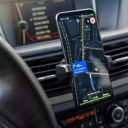 Univerzální držák telefonu do auta s bezdrátovým nabíjením, NEOLINE Qi C4